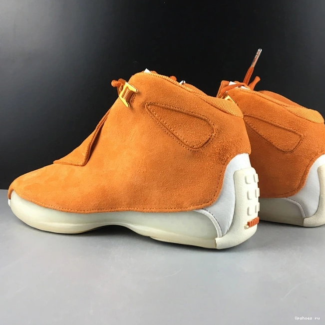 Jordan Orange Retro 18 AA2494-801 Campfire  0518